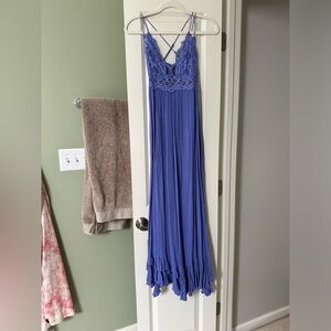 Purple free people maxi dress